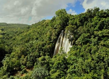 Limon Waterfall Tour in Samana Dominican Republic